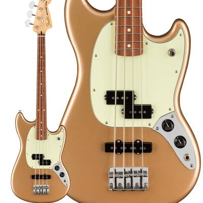 Fender Player Mustang Bass PJ Pau Ferro Fingerboard Firemist Gold エレキベース ムスタングベース 【Playerシリーズ】 フェンダー 