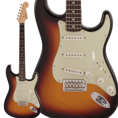 Fender Made in Japan Traditional 60s Stratocaster Left-Handed Rosewood Fingerboard 3-Color Sunburst エレキギター ストラトキャスター フェンダー 