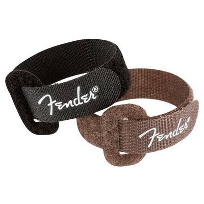 Fender Cable Ties 7" Black and Brown ケーブルタイ フェンダー 