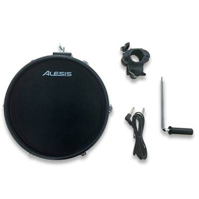 ALESIS 増設用10インチデュアルゾーンメッシュパッドセット 追加パッド 電子ドラム拡張 アレシス 【受注生産 納期1ヶ月〜※注文後のキャンセル不可】