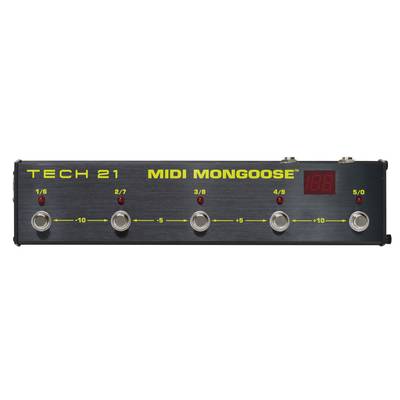 Tech21 MIDI MONGOOSE MIDIコントローラー フットスイッチ テック21 