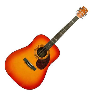 【数量限定特価】 Cort CAG-1D CarribianOrange アコースティックギター ドレッドノートタイプ オレンジ コルト CAG1D CAO【島村楽器限定モデル】
