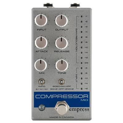 empress effects Compressor MKII Grey コンパクトエフェクター コンプレッサー エンプレスエフェクト 