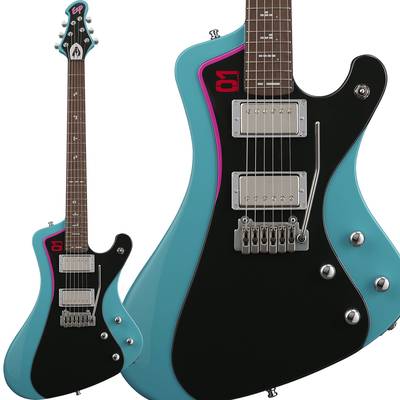ESP STREAM-Miku-Custom エレキギター 初音ミク Signature Model イーエスピー 【受注生産 納期お問い合わせください ※注文後のキャンセル不可】