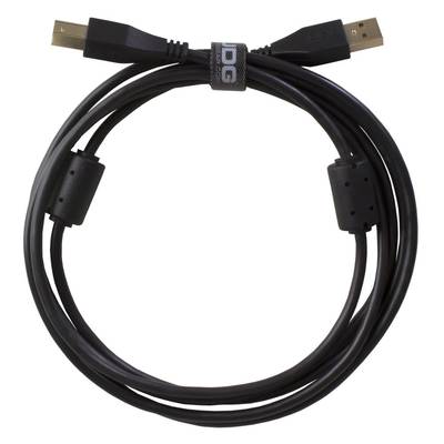 UDG Ultimate Audio Cable USB 2.0 A-B Black Straight USBケーブル 1m ストレート オーディオケーブル U95001BL