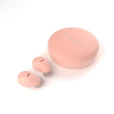 LEDWOOD SWEET MACARON (ピンク) 完全ワイヤレスイヤホン Bluetoothイヤホン レッドウッド LW-0004