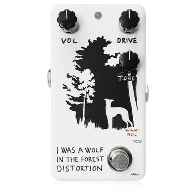 ANIMALS PEDAL I Was A Wolf In The Forest Distortion コンパクトエフェクター ディストーション アニマルズペダル 