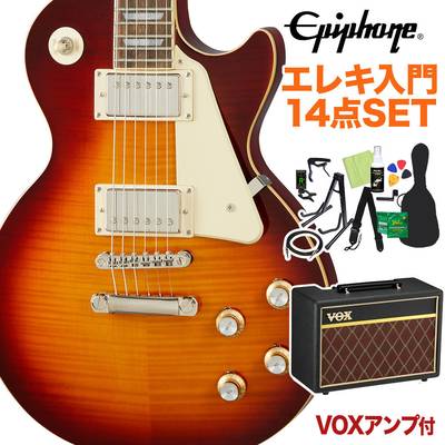 Epiphone Les Paul Standard 60s Iced Tea エレキギター 初心者14点セット VOXアンプ付き レスポール・スタンダード エピフォン 