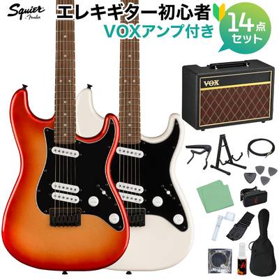 Squier by Fender Contemporary Stratocaster Special HT Laurel Fingerboard Black Pickguard エレキギター初心者14点セット【VOXアンプ付き】 ストラトキャスター スクワイヤー / スクワイア 