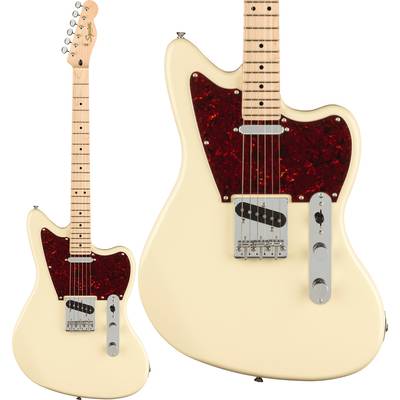 Squier by Fender Paranormal Offset Telecaster Maple Fingerboard Tortoiseshell Pickguard Olympic White エレキギター スクワイヤー / スクワイア 