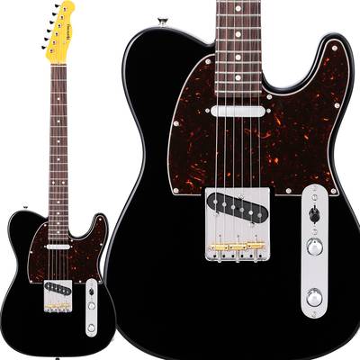 【純国産ギター】 HISTORY HTL-Standard BLK Black ハムバッカー切替可能 アルダーボディ エレキギター テレキャスター ヒストリー 3年保証 日本製 Standard series