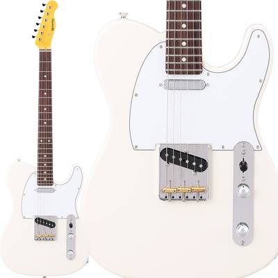 【純国産ギター】 HISTORY HTL-Standard VWH Vintage White ハムバッカー切替可能 アルダーボディ エレキギター テレキャスター ヒストリー 3年保証 日本製 Standard series