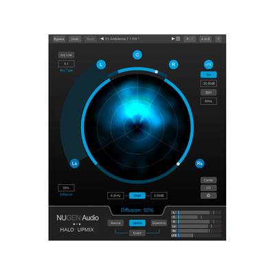 NUGEN Audio Halo Downmix 3D Immersive extension (requires Halo Downmix) ニュージェン・オーディオ [メール納品 代引き不可]