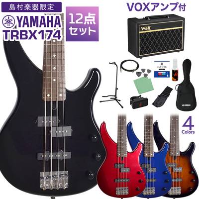 YAMAHA TRBX174 ベース 初心者 12点セット 【VOXアンプ付】 入門モデル ヤマハ 【WEBSHOP限定】