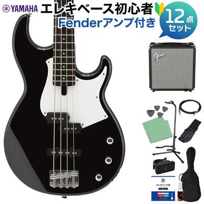 YAMAHA BB234 BL (ブラック) ベース 初心者12点セット 【Fenderアンプ付】 ヤマハ BB200シリーズ Black