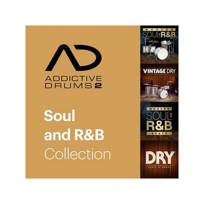 [特価 2024/05/28迄] XLN Audio Addictive Drums2 Soul & R&B Collection XLNオーディオ [メール納品 代引き不可]