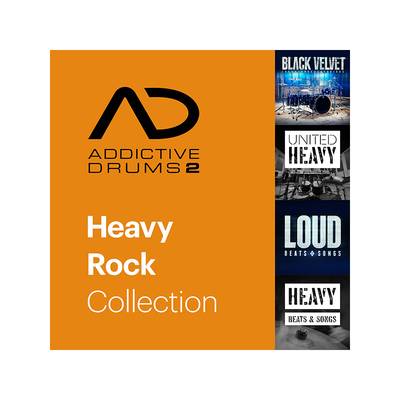 [特価 2024/05/28迄] XLN Audio Addictive Drums2 Heavy Rock Collection XLNオーディオ [メール納品 代引き不可]