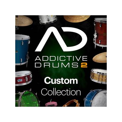 [特価 2024/05/28迄] XLN Audio Addictive Drums2 Custom Collection 大定番ドラム音源 XLNオーディオ [メール納品 代引き不可]