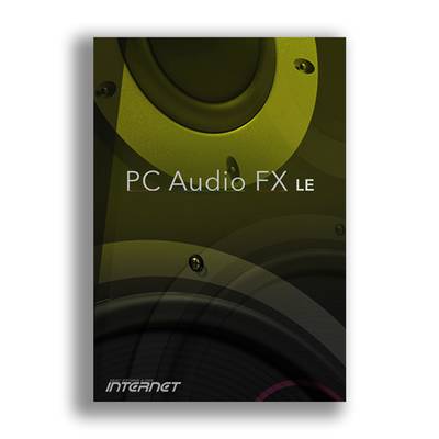 INTERNET PC Audio FX LE 音声出力用マルチエフェクト インターネット [メール納品 代引き不可]