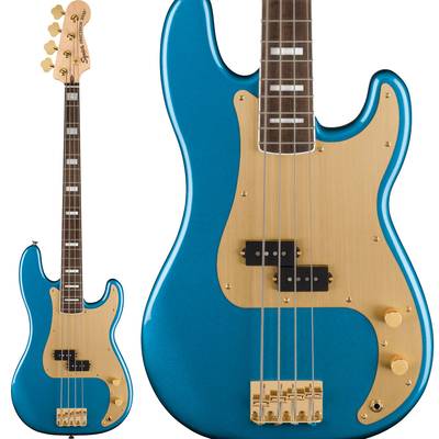 Squier by Fender 40th Anniversary Precision Bass Gold Edition Lake Placid Blue プレシジョンベース スクワイヤー / スクワイア 【数量限定】