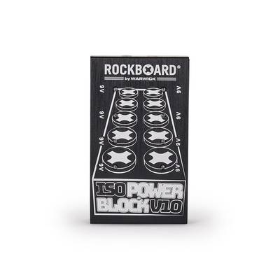 [数量限定特価] ROCKBOARD ISO Power Block V10 エフェクター用パワーサプライ 【最大10台対応】 【9V×8/18V×2】 ロックボード 