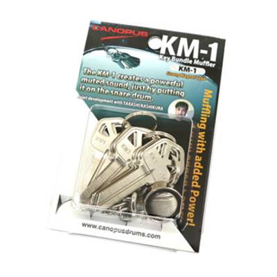 CANOPUS KM-1 【柏倉隆史 共同開発】 ミュート ドラム キーマフラー ブラス製 カノウプス KM1