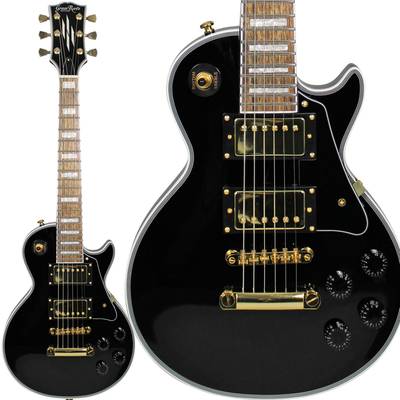 GrassRoots SG-LPC-mini BLK (Black) エレキギター ミニギター レスポールカスタム ブラック 黒 2ハム グラスルーツ 