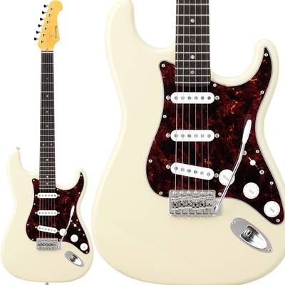 【純国産ギター】 HISTORY HST-Advanced Vintage White エレキギター ストラトタイプ ヒストリー 3年保証 日本製 