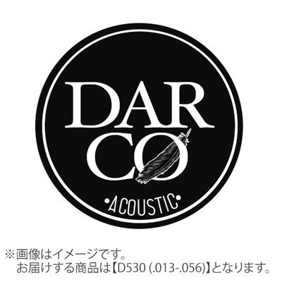 Darco ACOUSTIC 80/20ブロンズ 013-056 ミディアム D530 ダルコ アコースティックギター弦
