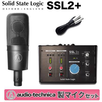 Solid State Logic SSL2+ AT4040セット 2In 4Out USBオーディオインターフェイス SSL ソリッドステートロジック 