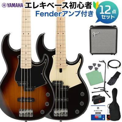 YAMAHA BB434M ベース 初心者12点セット 【Fenderアンプ付】 メイプル指板 ヤマハ 