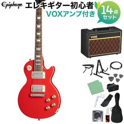 Epiphone Power Players LP LR エレキギター初心者14点セット【VOXアンプ付き】 レスポール 7/8サイズミニギター エピフォン 