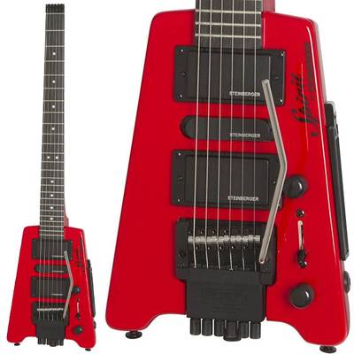 Steinberger SPIRIT GT-PRO Deluxe Hot Rod Red エレキギター ヘッドレス トラベルギター スタインバーガー 