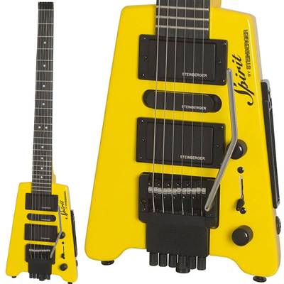 Steinberger SPIRIT GT-PRO Deluxe Hot Rod Yellow エレキギター ヘッドレス トラベルギター スタインバーガー 