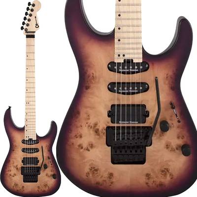 Charvel Pro-Mod DK24 HSS FR M Poplar Purple Sunset エレキギター フロイドローズ シャーベル プロモッド