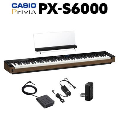 【5/6迄 4000円相当ヘッドホンプレゼント！】 CASIO PX-S6000 電子ピアノ 88鍵盤 【カシオ PXS6000 Privia プリヴィア】