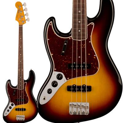 Fender American Vintage II 1966 Jazz Bass Left-Hand 3-Color Sunburst エレキベース ジャズベース 左利き用 フェンダー 