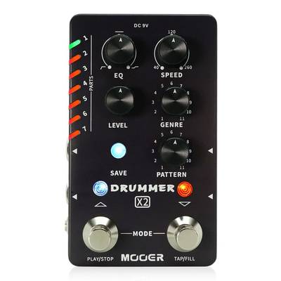 MOOER DRUMMER X2 コンパクトエフェクター ドラムマシン ムーア 