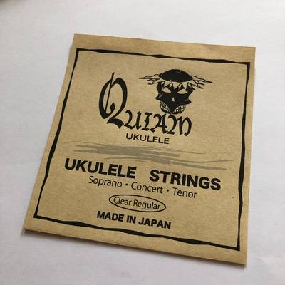 QUIAM UKULELE STRINGS Clear　Regular ウクレレ弦 クリアレギュラーセット クワイアン 