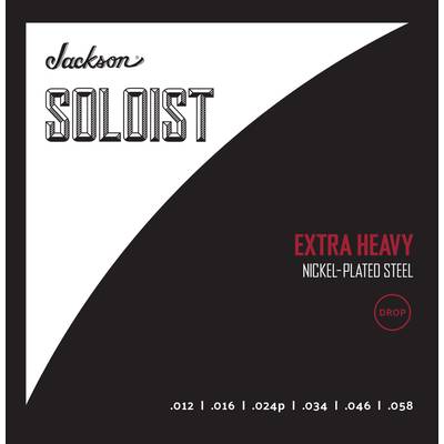 Jackson Soloist Strings Drop Extra Heavy .012 .058 エレキギター弦 ジャクソン 