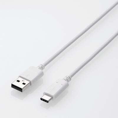 ELECOM MPA-AC30NWH USBケーブル USB(TypeA-TypeC) 3.0m 3m ホワイト 白 エレコム 