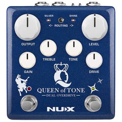 NUX Queen of Tone NDO-6 コンパクトエフェクター デュアルオーバードライブ ニューエックス 