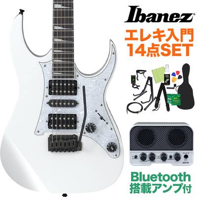 Ibanez RGV250 WH エレキギター初心者14点セット【Bluetooth搭載ミニアンプ付き】 ホワイト アイバニーズ 【島村楽器限定モデル】