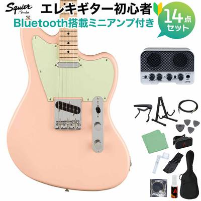 Squier by Fender Paranormal OFFSET Telecaster MN MPG SHP エレキギター初心者14点セット【Bluetooth搭載ミニアンプ付き】 オフセットテレキャスター スクワイヤー / スクワイア 