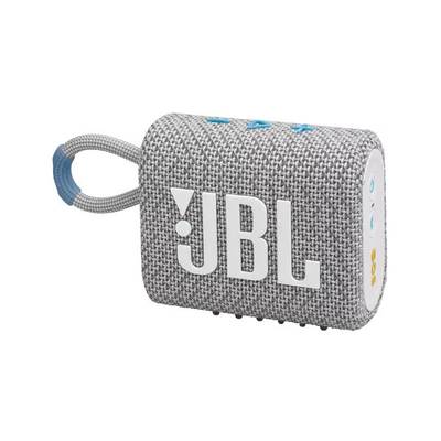 JBL GO3 ECO (ホワイト) ワイヤレススピーカー Bluetoothスピーカー ポータブルスピーカー 防水 ジェービーエル 