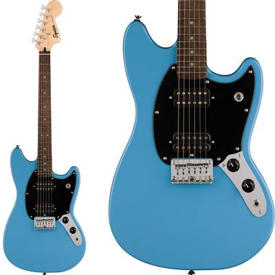 Squier by Fender SONIC MUSTANG HH Laurel Fingerboard Black Pickguard California Blue エレキギター ムスタング ショートスケール スクワイヤー / スクワイア ソニック