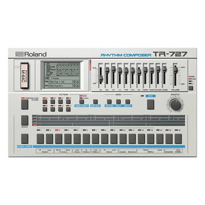 Roland Cloud TR-727 Software Rhythm Composer (RC005) Roland Cloud用 買い切り版 シリアルコード Lifetime Keys ローランド [メール納品 代引き不可]