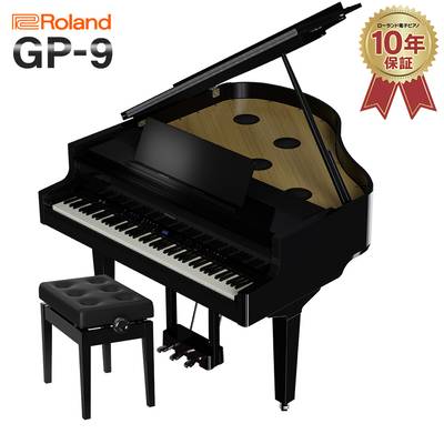 Roland GP-9 PES 電子ピアノ 88鍵盤 ローランド 黒塗鏡面艶出し塗装仕上げ【配送料別途お見積り・代引き払い不可】