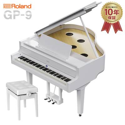 Roland GP-9 PWS 電子ピアノ 88鍵盤 ローランド 白塗鏡面艶出し塗装仕上げ【配送料別途お見積り・代引き払い不可】