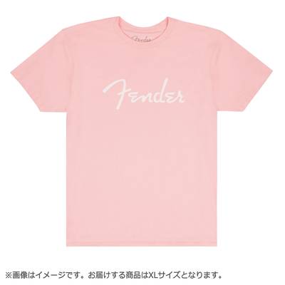 Fender Spaghetti Logo T-Shirt Shell Pink XL Tシャツ XLサイズ フェンダー 